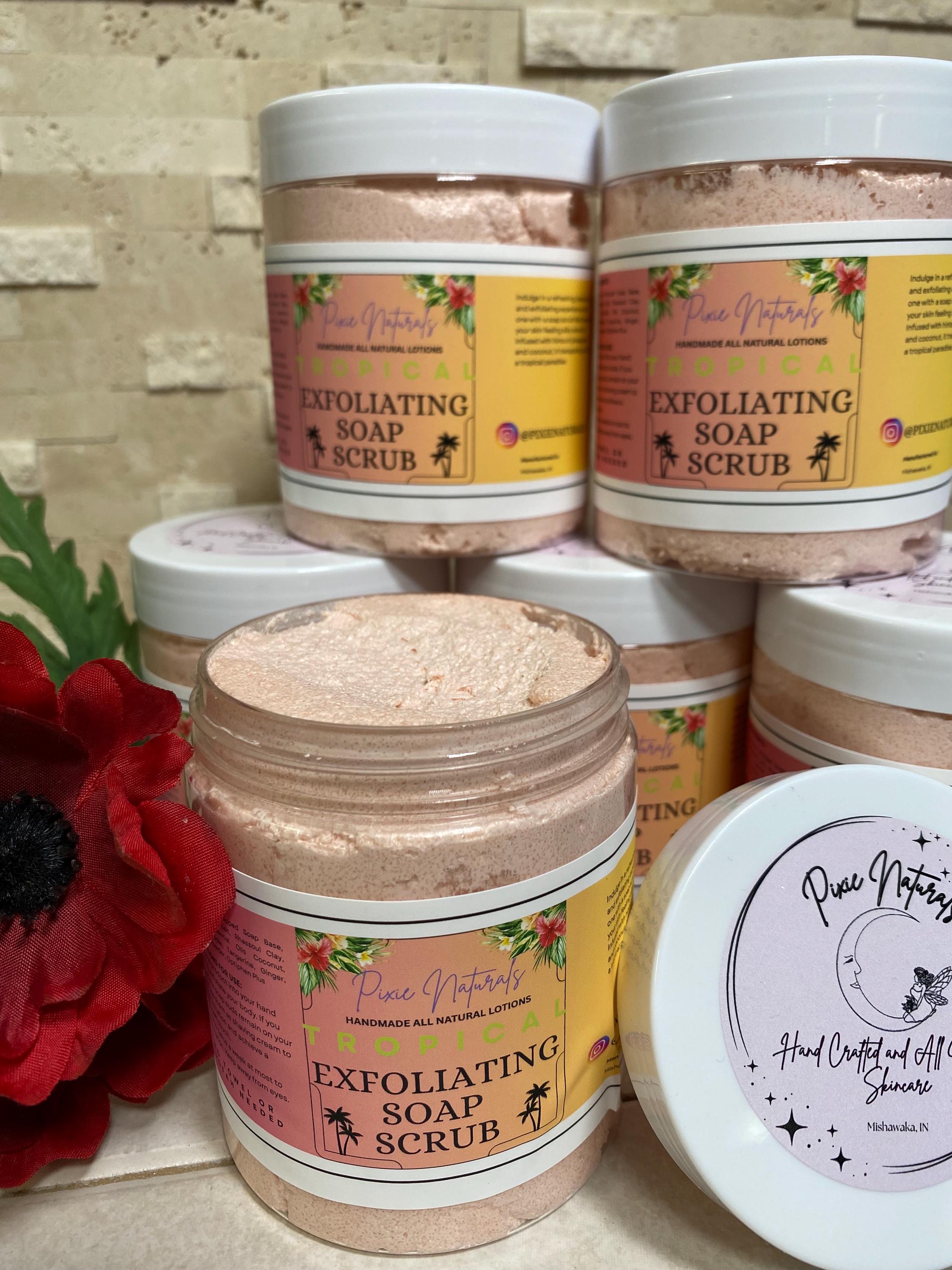 Exfoliating Sugar Soap Scrub