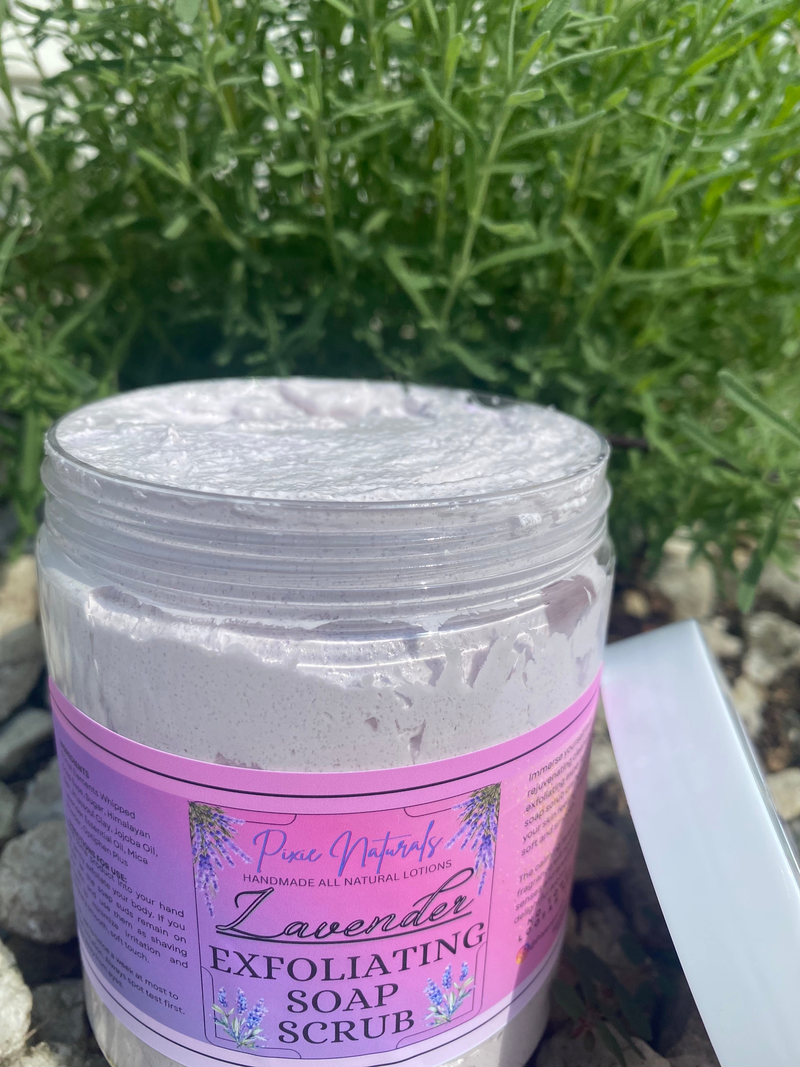 Exfoliating Sugar Soap Scrub