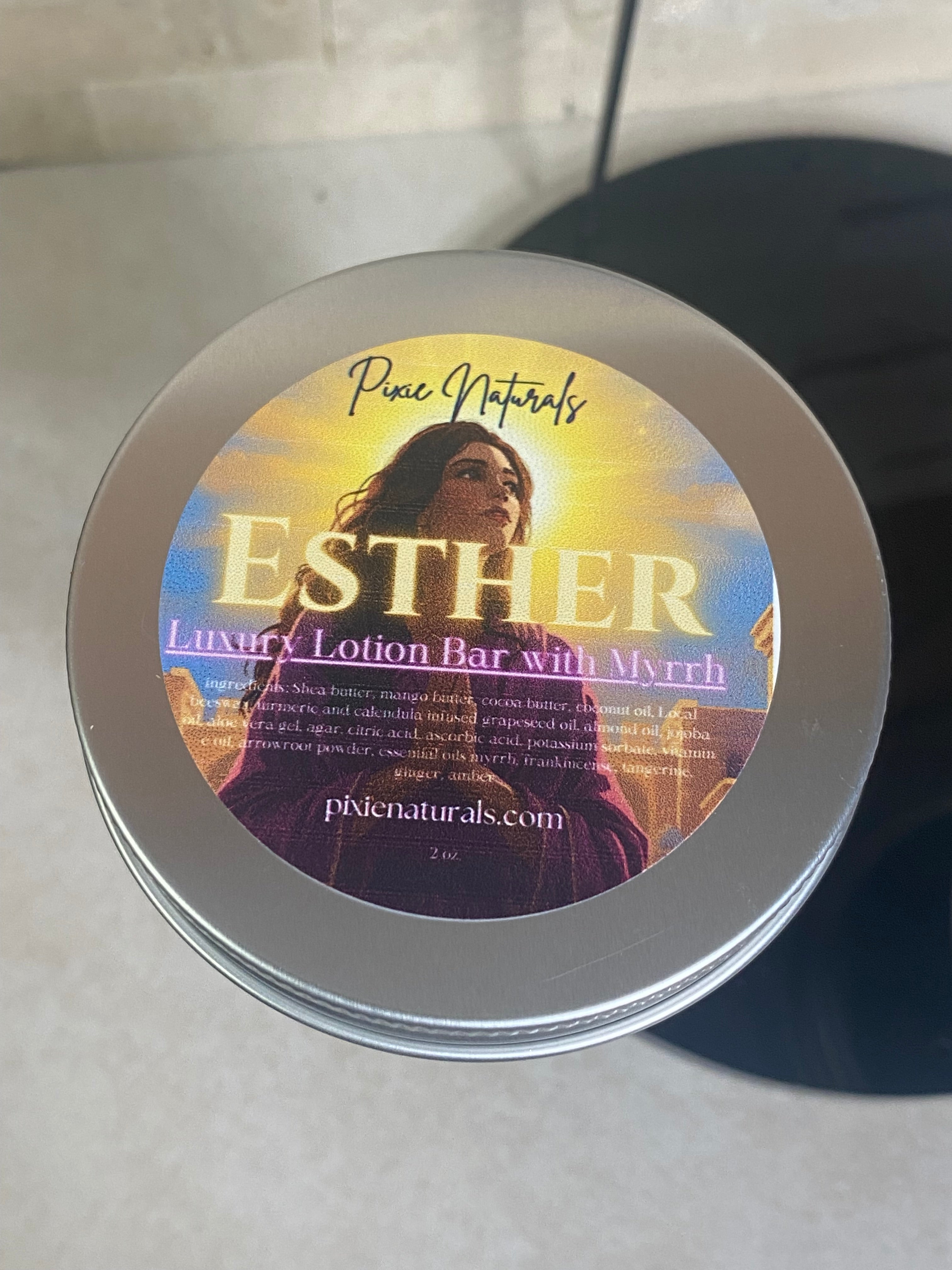 Esther Luxury Lotion Bar with Myrrh