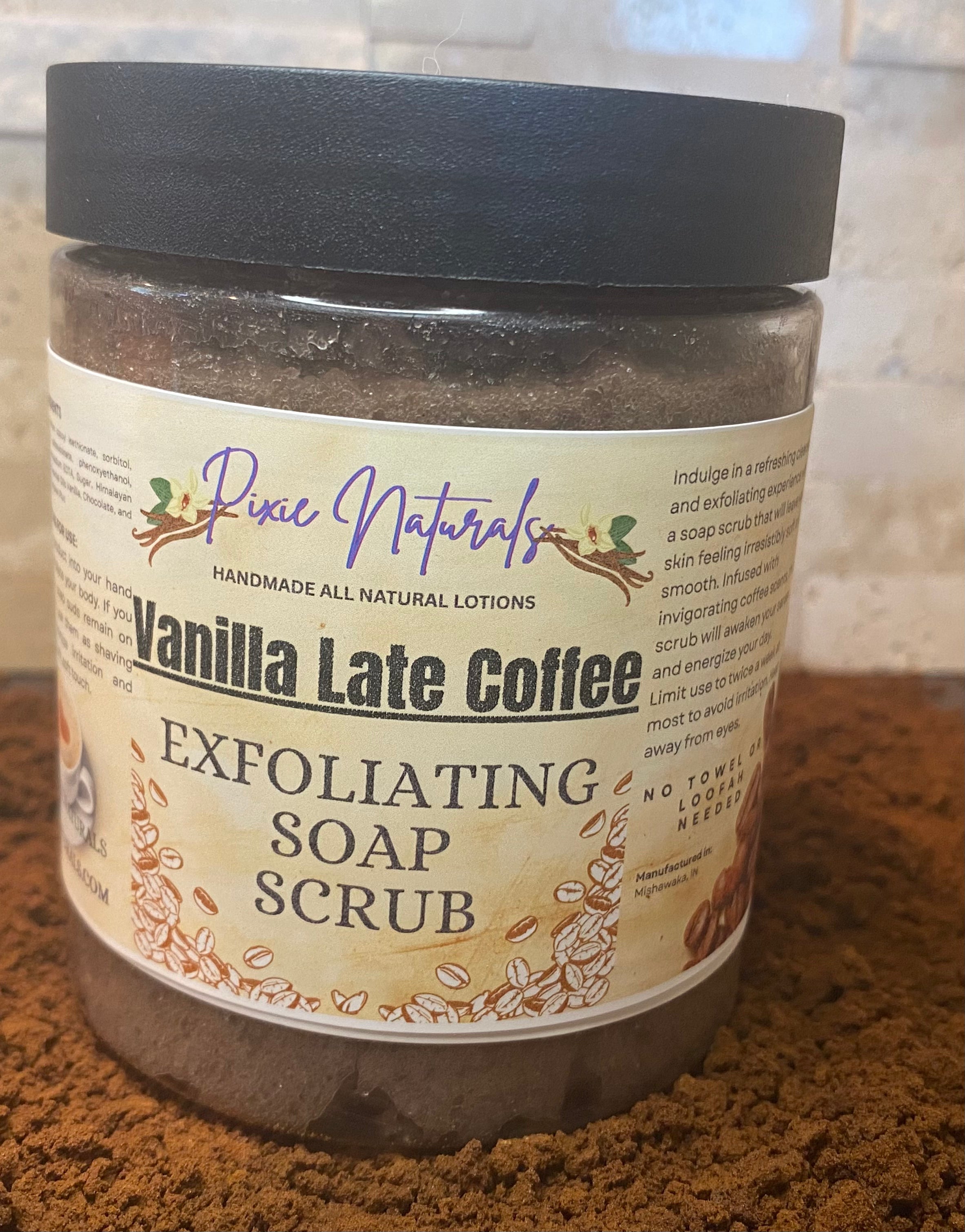 Exfoliating Sugar Soap Scrub