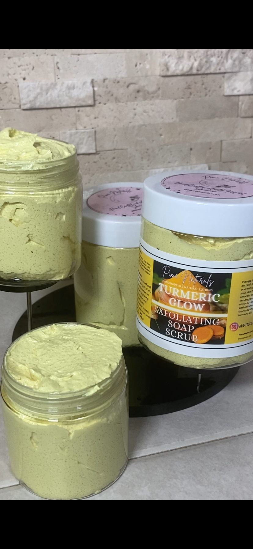 Exfoliating Sugar Soap Scrub